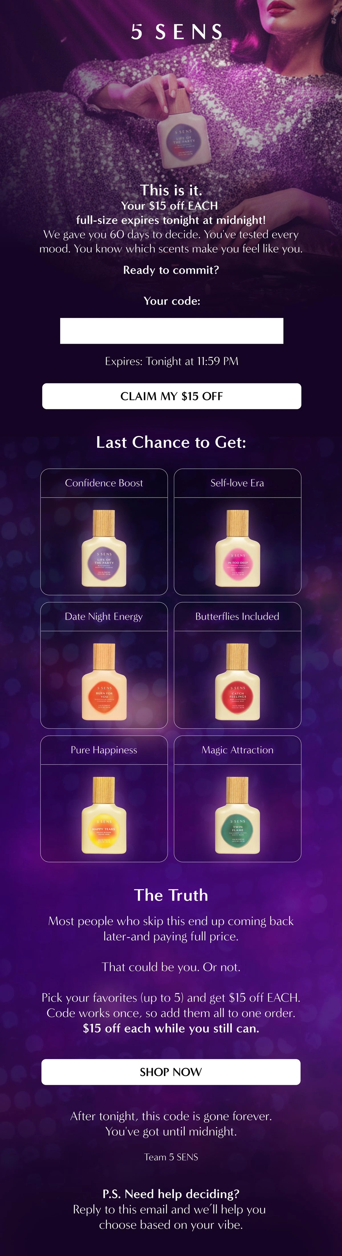 5 SENS Discovery Kit final reminder email design