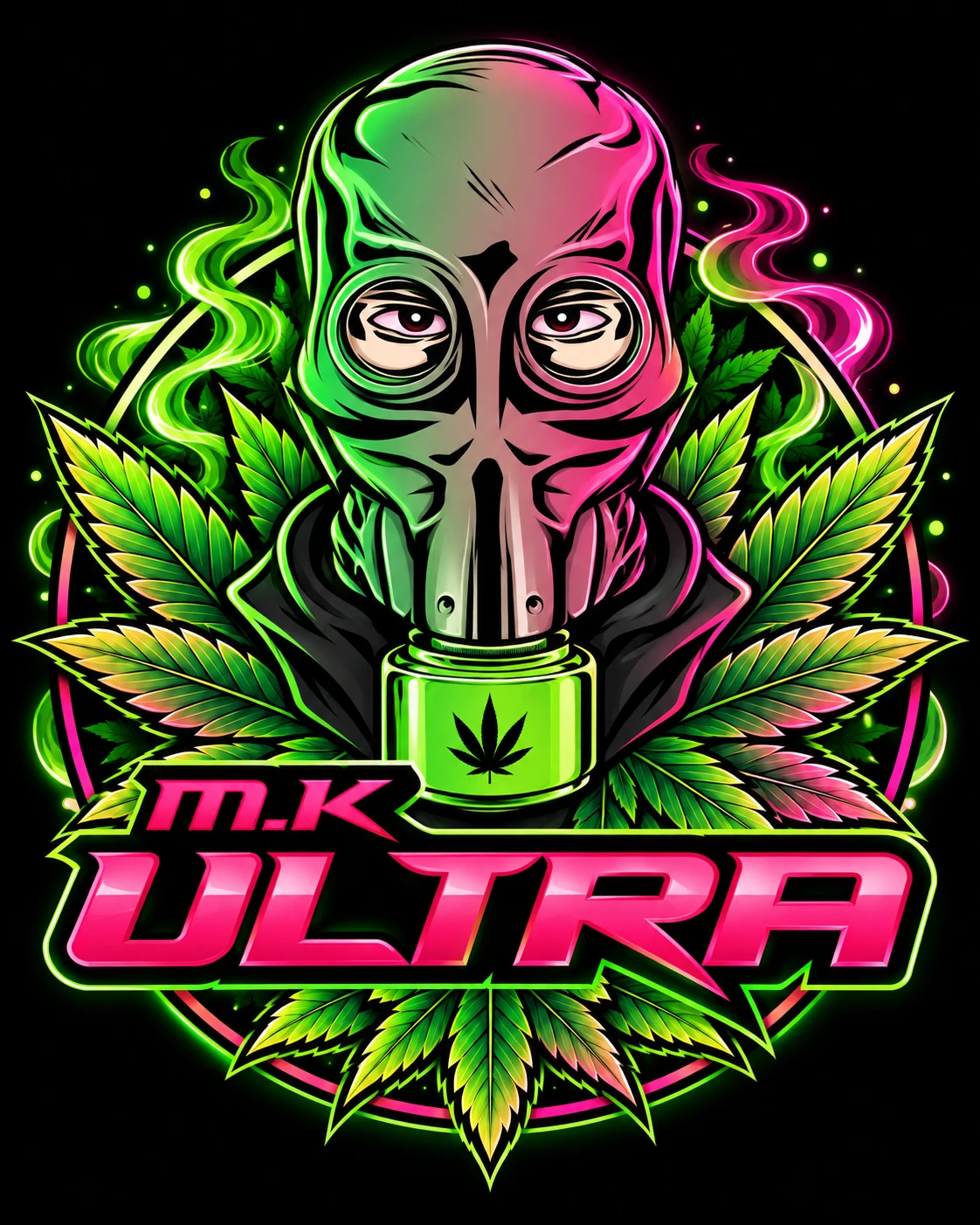 Hemp Illustrations: Purple Ultra