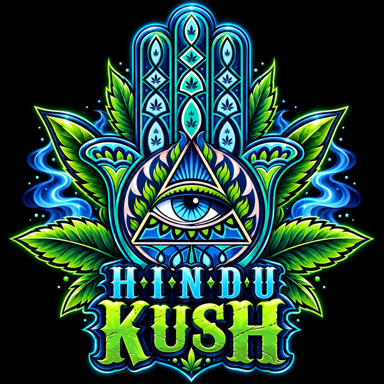 Hemp Illustrations: Hindu Kush