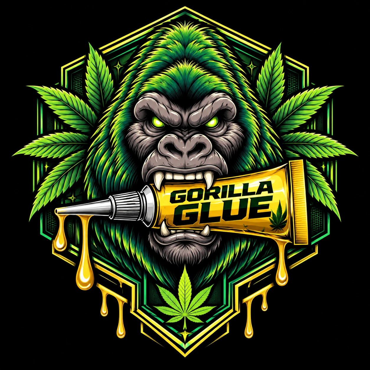 Hemp Illustrations: Gorilla Glue