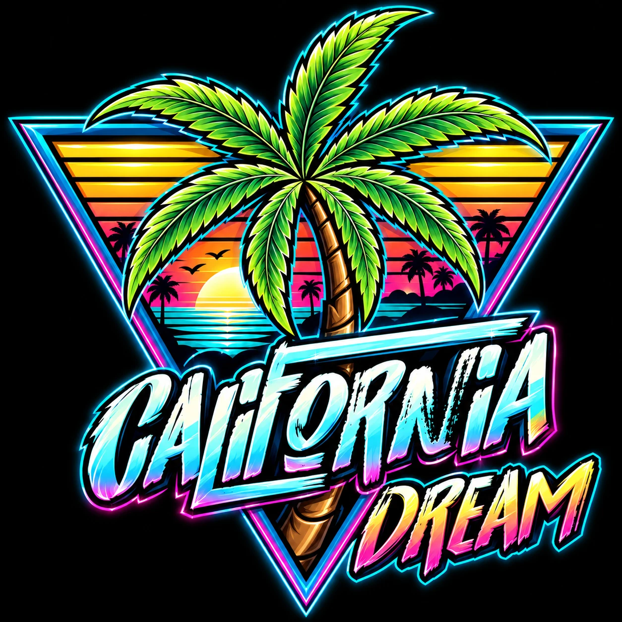 Hemp Illustrations: California Dream