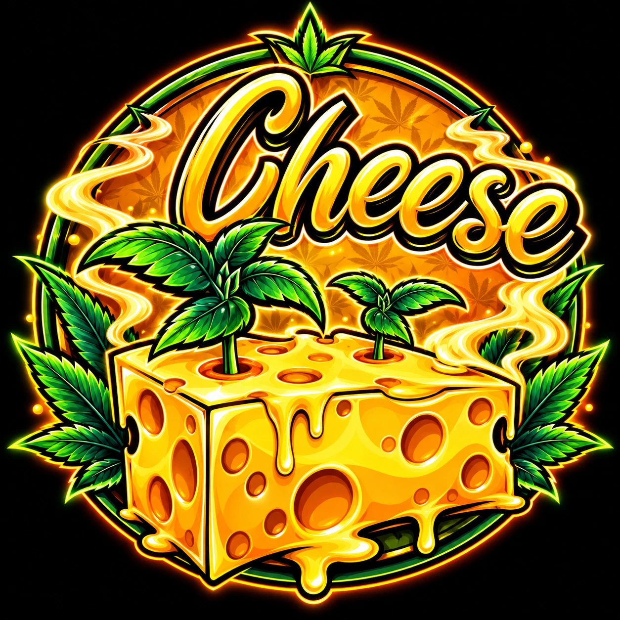 Hemp Illustrations: Cheese