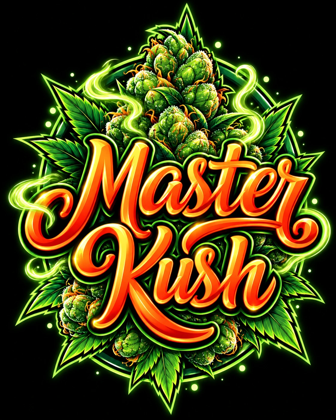 Hemp Illustrations: Master Kush