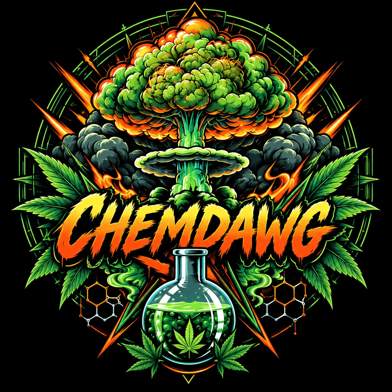 Hemp Illustrations: ChemDawg