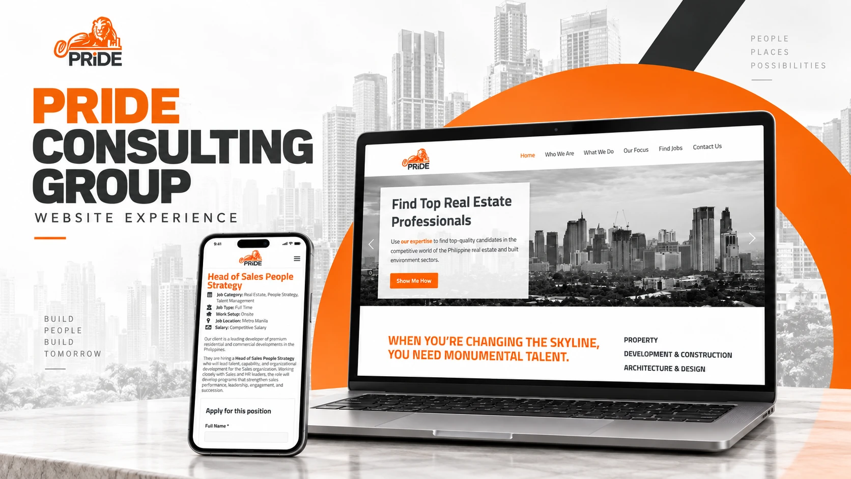Pride Consulting project overview