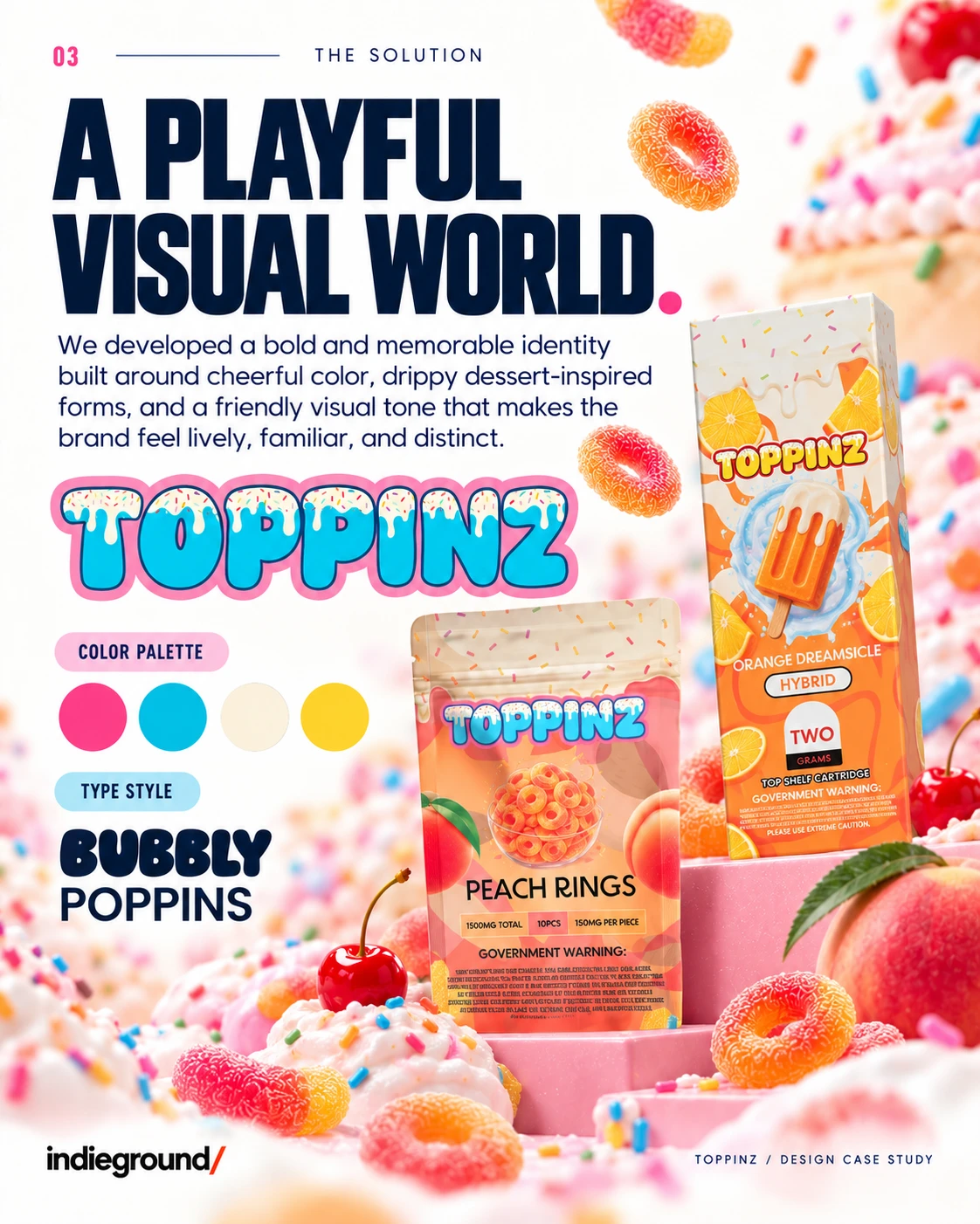 Toppinz: Packaging in detail